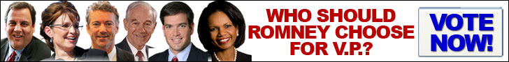 Who Should Romney Choose for VP?  Vote now!...